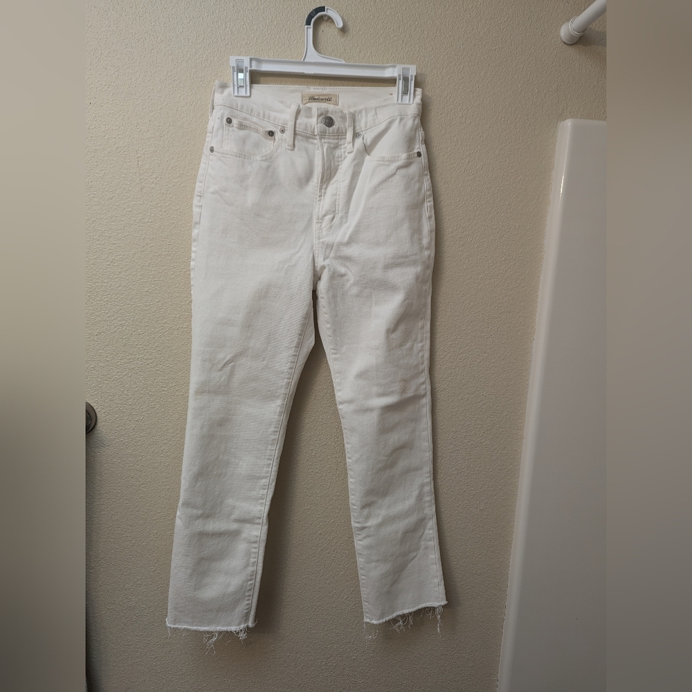 Madewell White Jeans